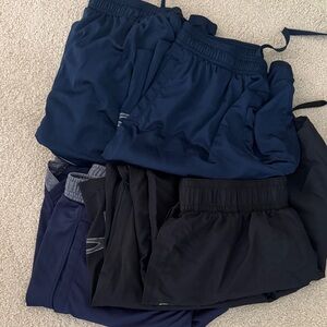 Under Armour Men's Athletic Shorts - Navy and Black